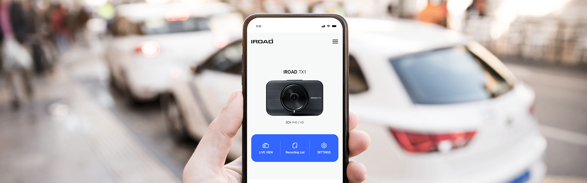 Iroad App is available on mobile